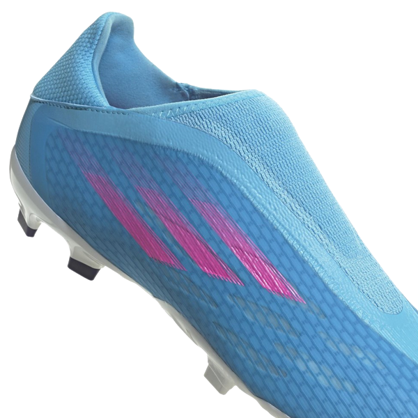 adidas X Speedflow .3 LL FG Soccer Cleats (Sky Rush/Team Shock)