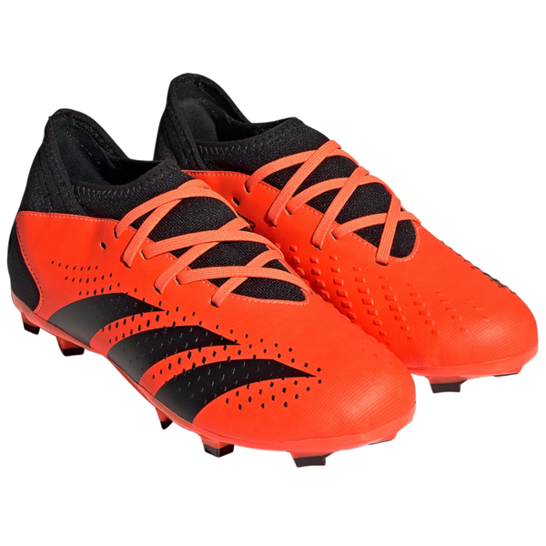 adidas Jr. Predator Accuracy.3 FG Soccer Cleats (Team Solar Orange/Black)