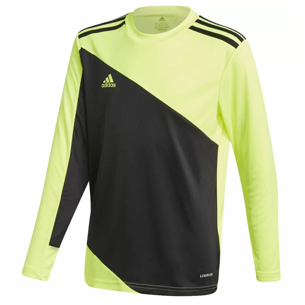 adidas Youth Squadra 21 Goalkeeper Jersey (Solar Yellow/Black)